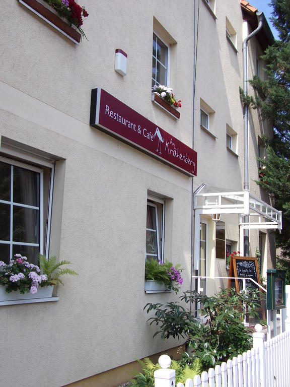 Pension & Cafe Am Kraehenberg Halle  Εξωτερικό φωτογραφία